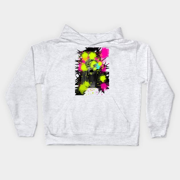 Abstract QUEEN Kids Hoodie by Roxbuc